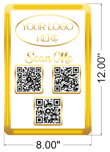 THE MINI QR SIGN