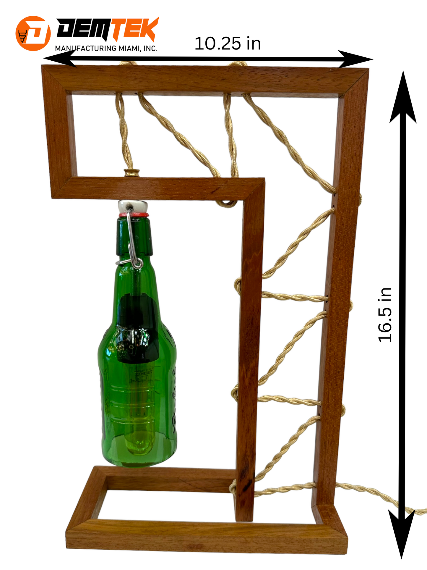 DEMTEK "The Beer Bottle" Table Lamp