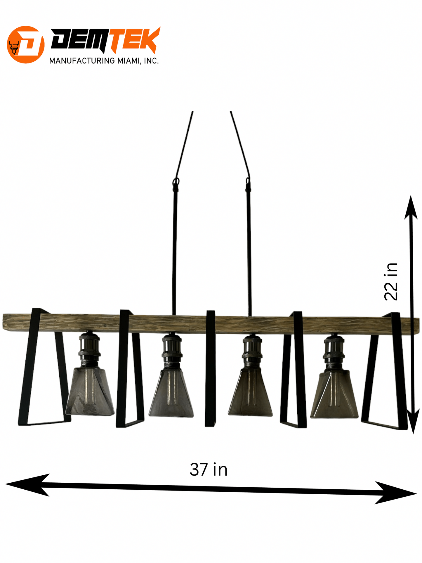 DEMTEK "The Vintage Dream" Pendant Light (Bulb Included)