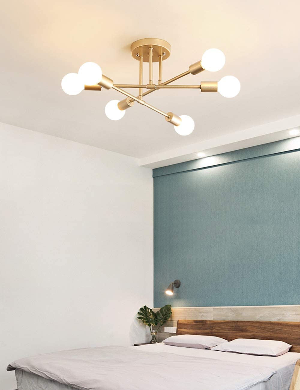 6 Light Sputnik Ceiling Light