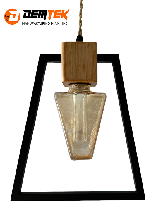 DEMTEK "The Modern Beauty" Pendant Light (Bulb Included)