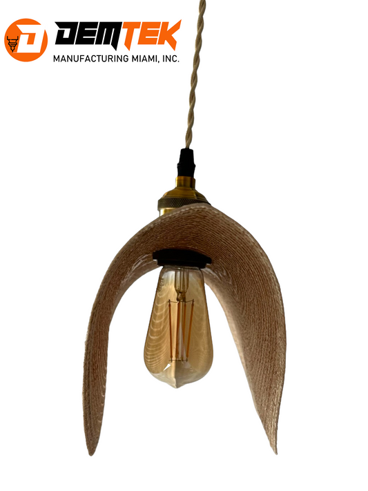 DEMTEK "The Shady Lady" Pendant Light (Bulb Included)