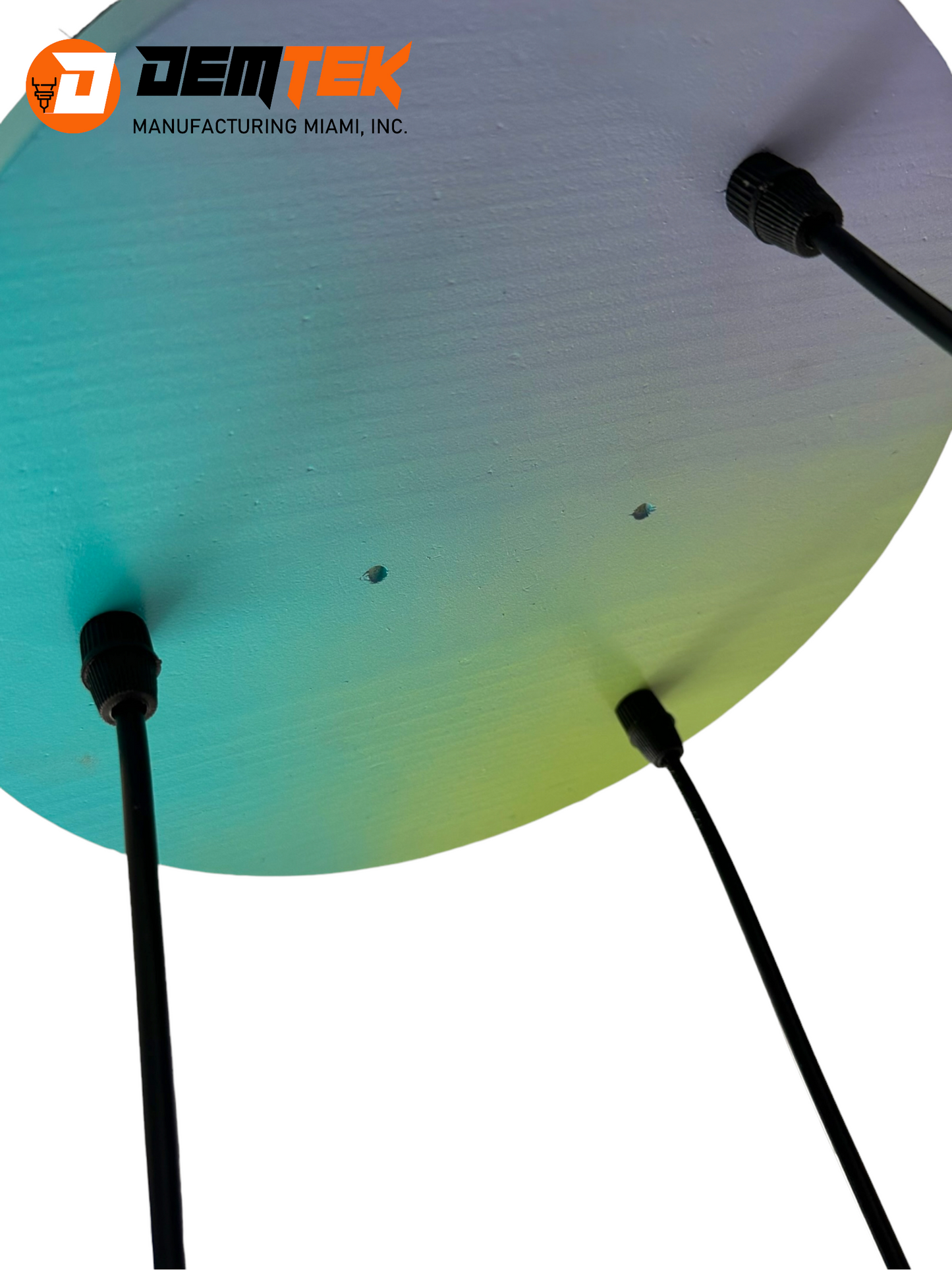 DEMTEK "Color Burst" Pendant Light