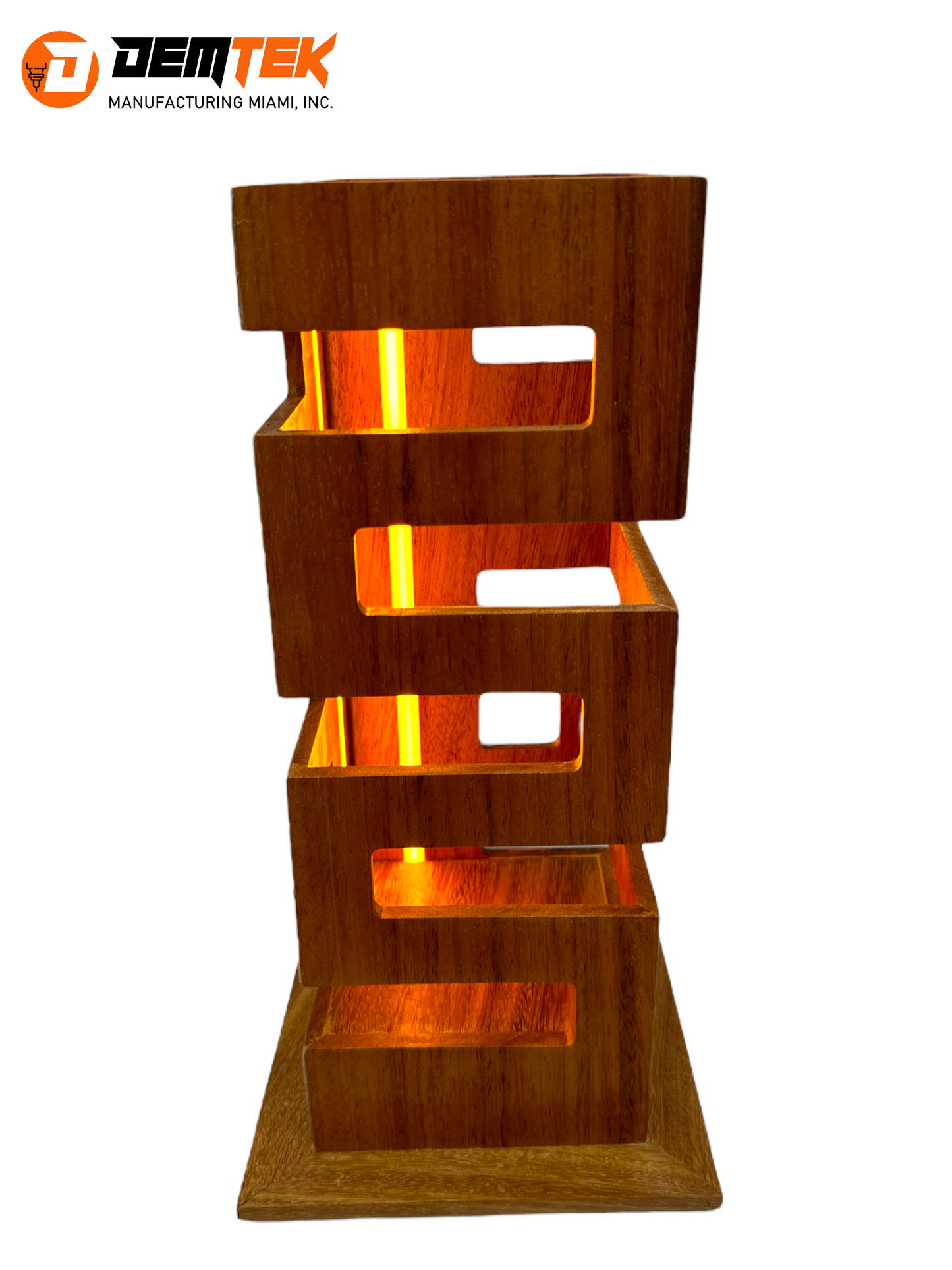 DEMTEK "The Wooden Dream" Table Lamp