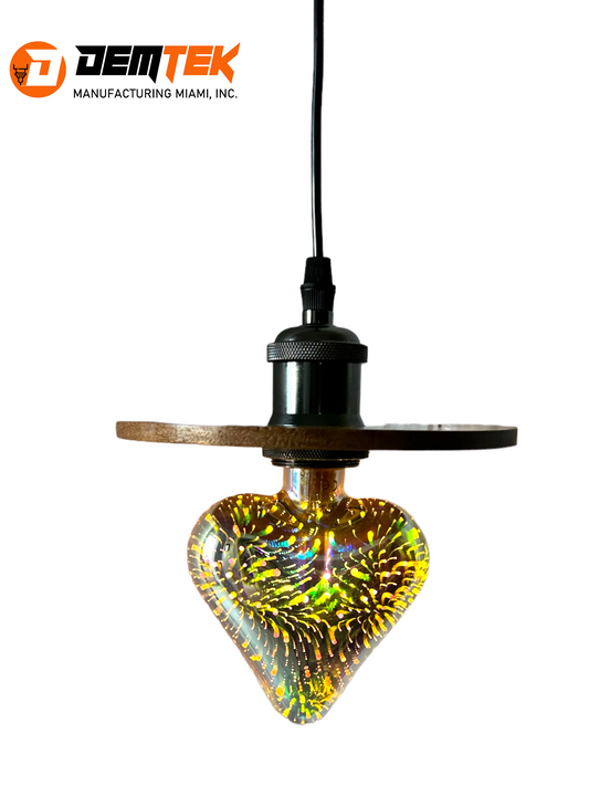 DEMTEK "The Starry Heart" Pendant Light (Bulb Included)