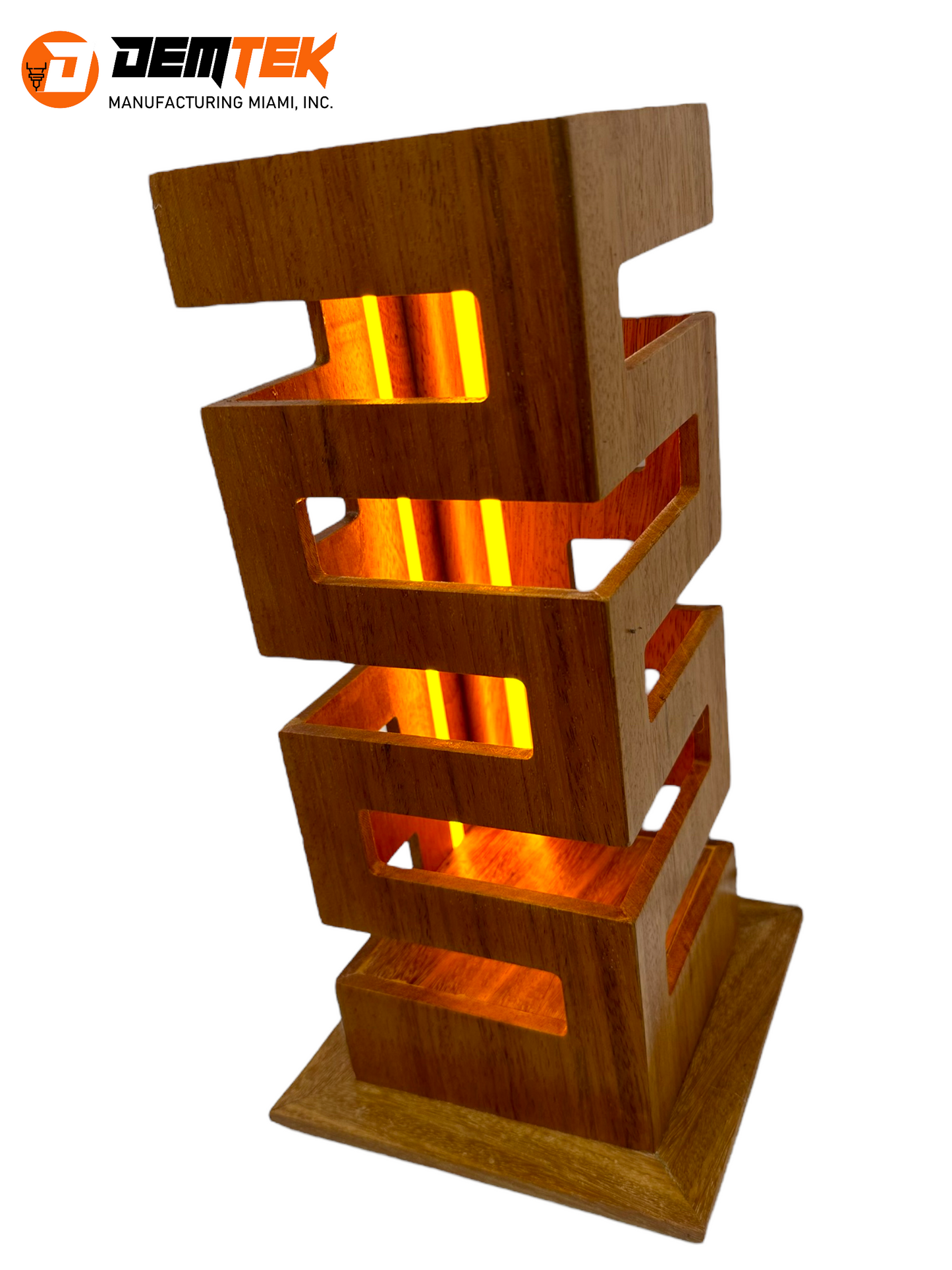 DEMTEK "The Wooden Dream" Table Lamp