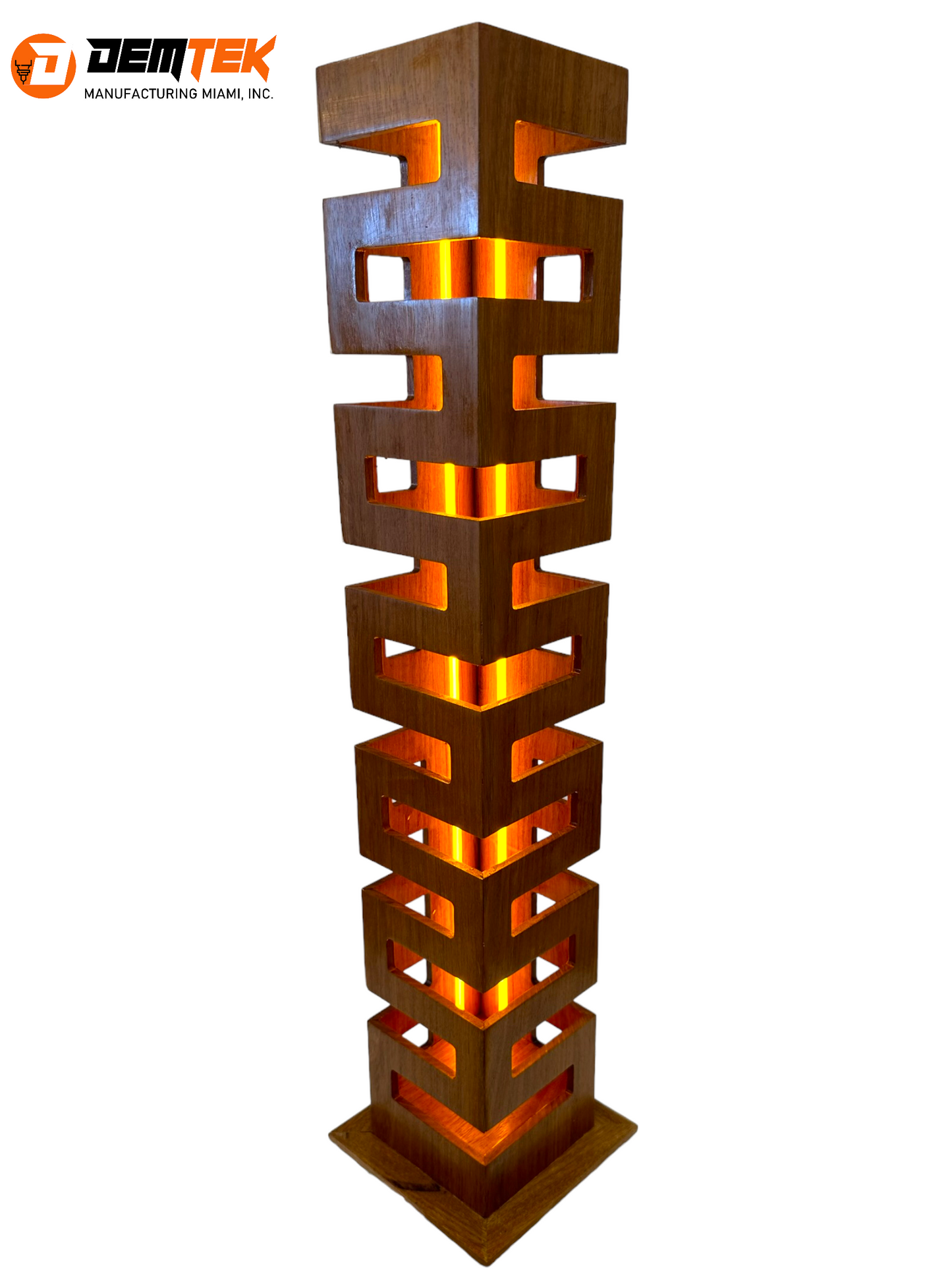 DEMTEK "The Wooden Dream" Table Lamp