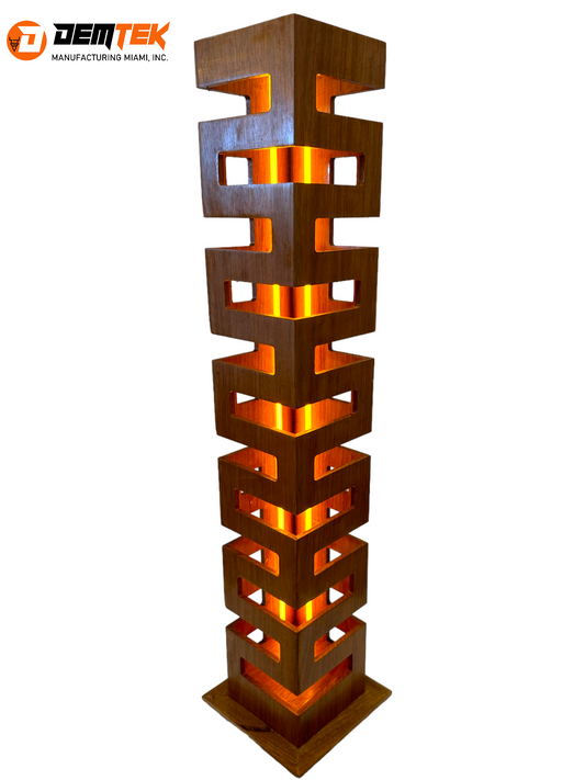 DEMTEK "The Wooden Dream" Table Lamp