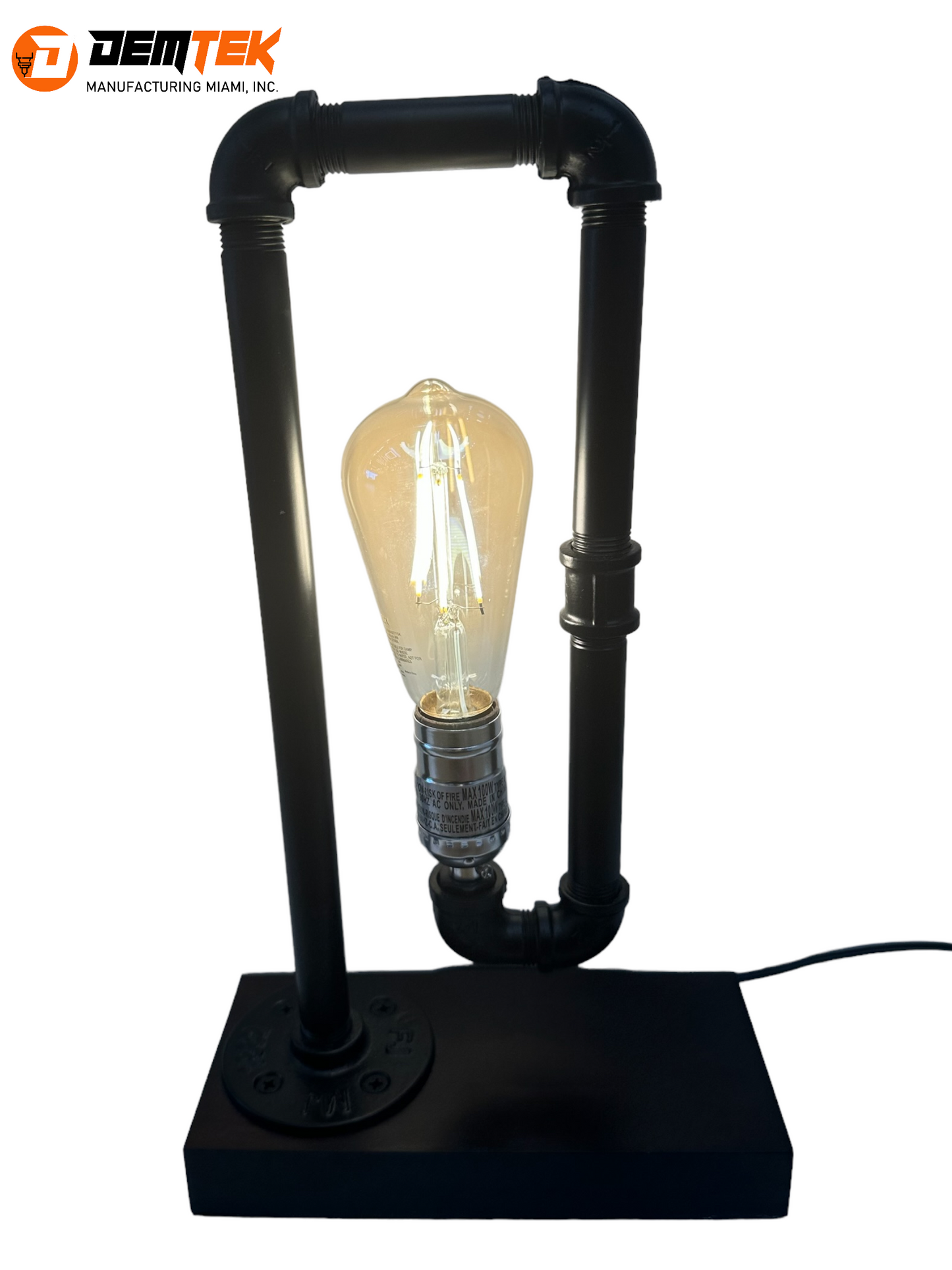 DEMTEK "The Edison" Table Lamp