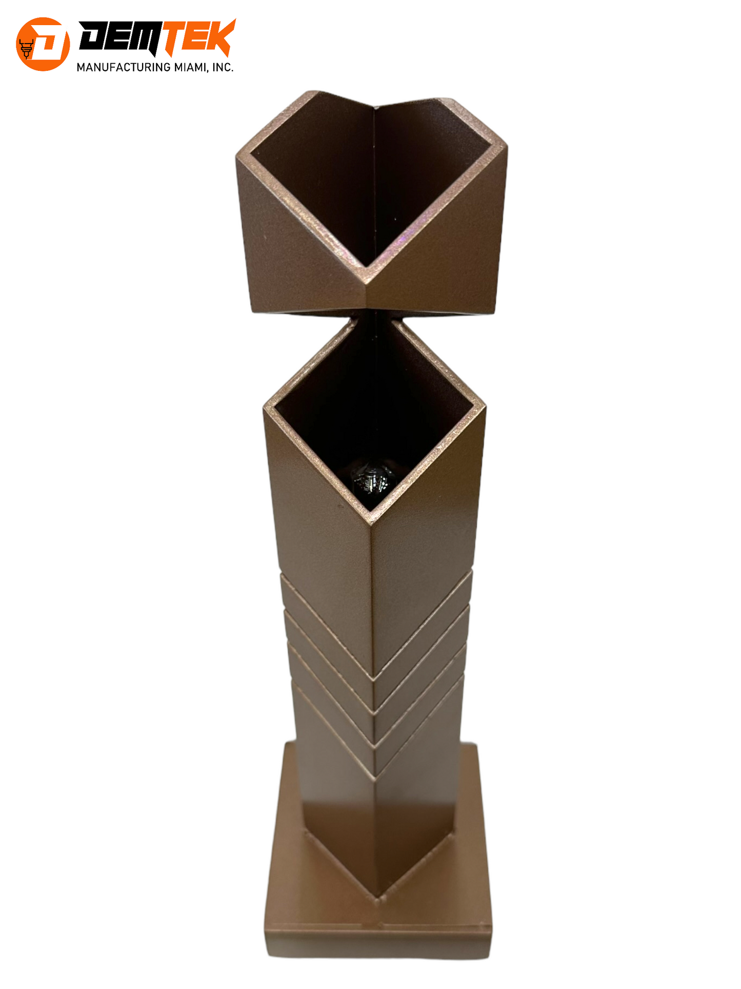 DEMTEK "Bronze Beauty" Table Lamp