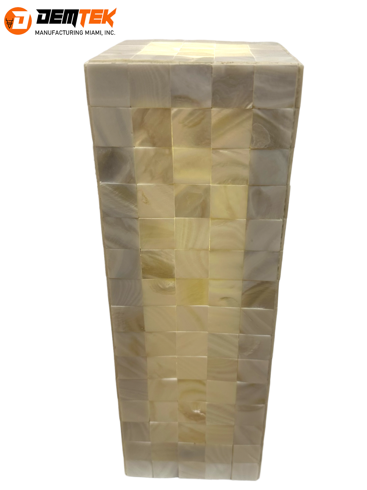 DEMTEK "White Tile" Table Lamp