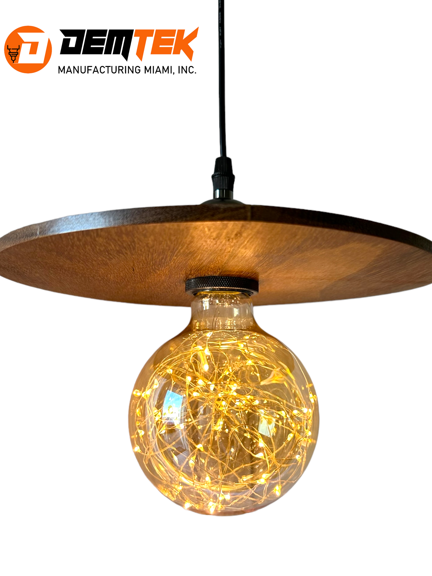 DEMTEK "The Firefly" Pendant Light (Bulb Included)