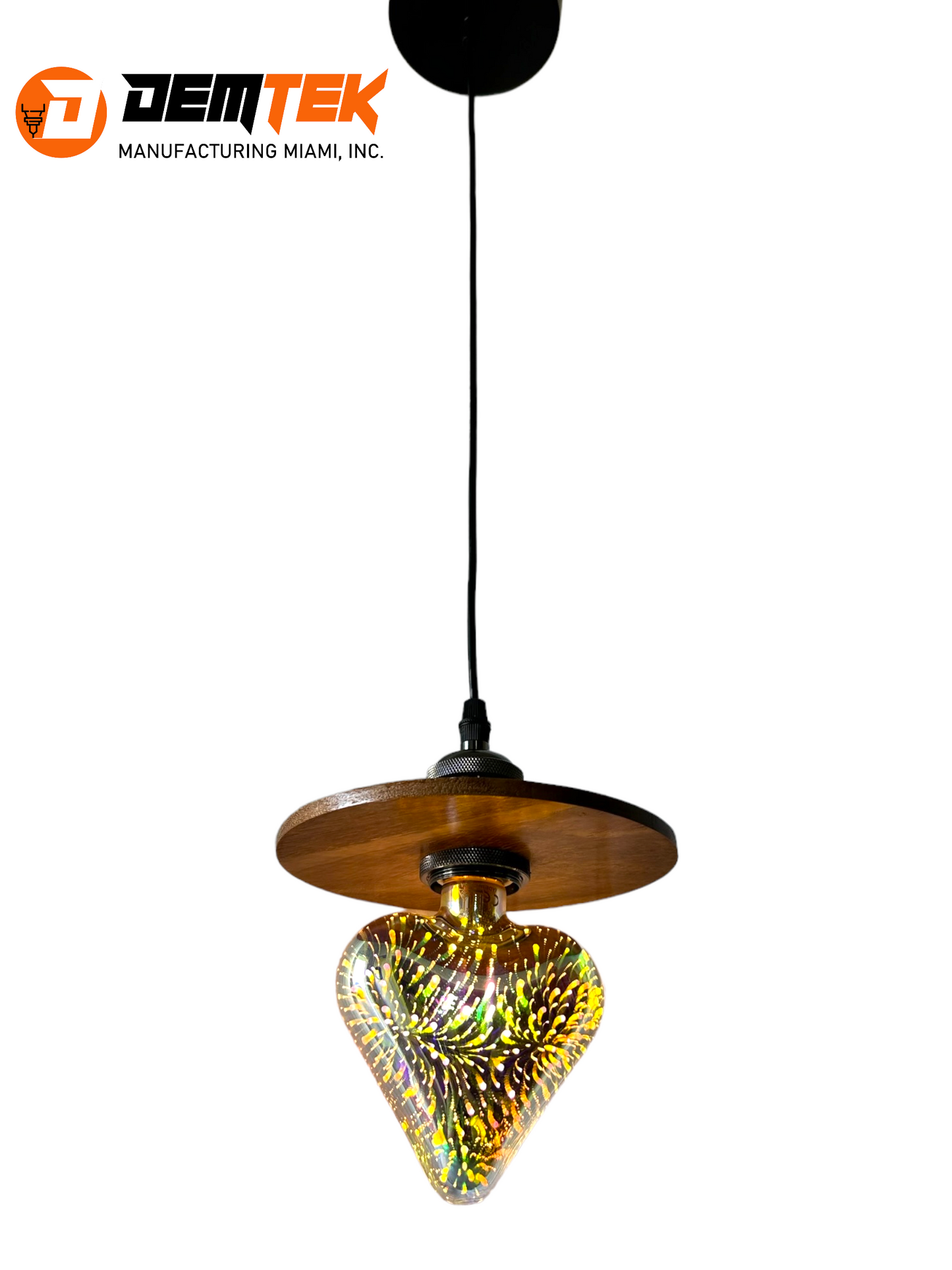 DEMTEK "The Starry Heart" Pendant Light (Bulb Included)