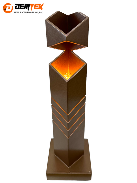 DEMTEK "Bronze Beauty" Table Lamp