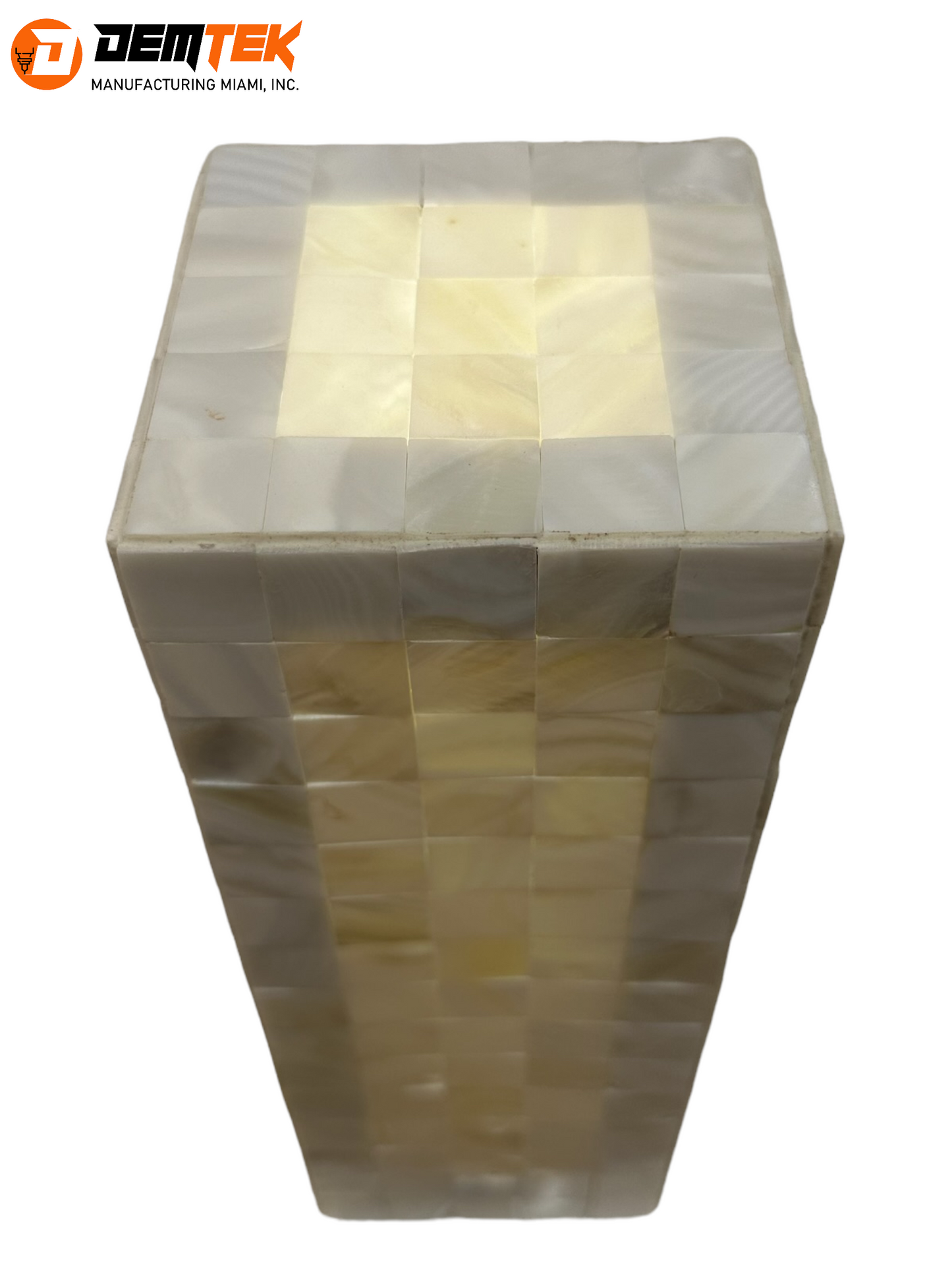 DEMTEK "White Tile" Table Lamp