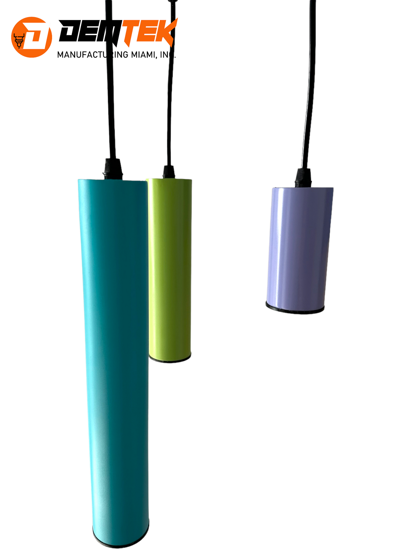 DEMTEK "Color Burst" Pendant Light