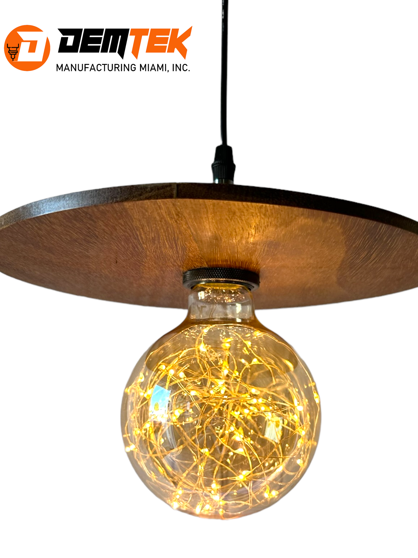 DEMTEK "The Firefly" Pendant Light (Bulb Included)