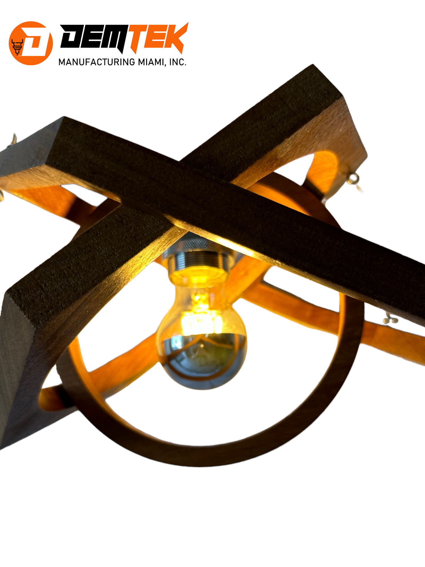 DEMTEK "The Vibrant Sight" Pendant Light (Bulb Included)