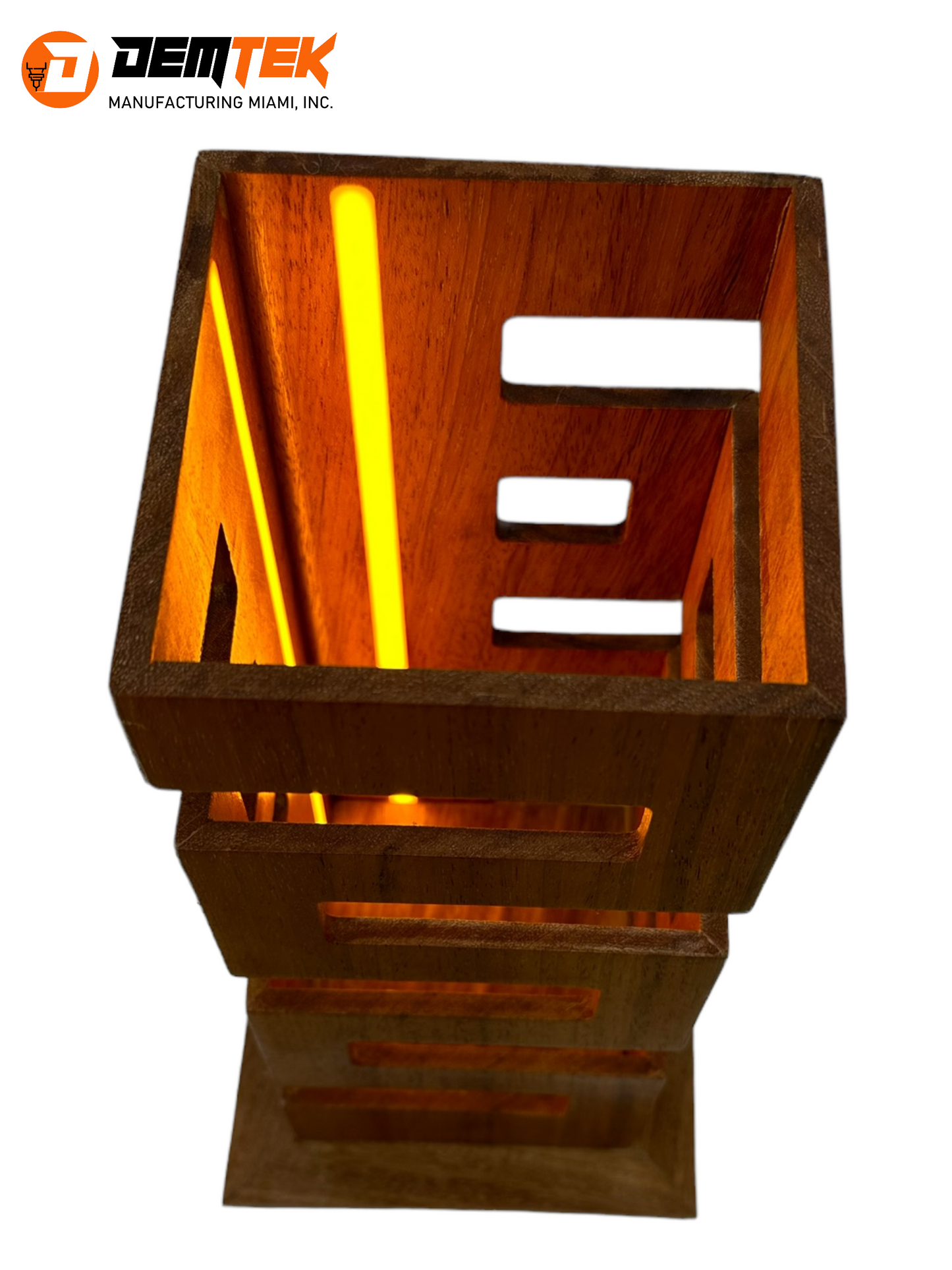 DEMTEK "The Wooden Dream" Table Lamp