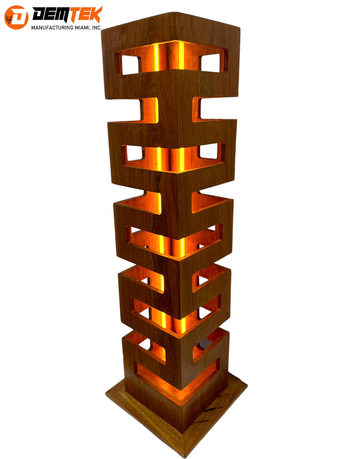 DEMTEK "The Wooden Dream" Table Lamp