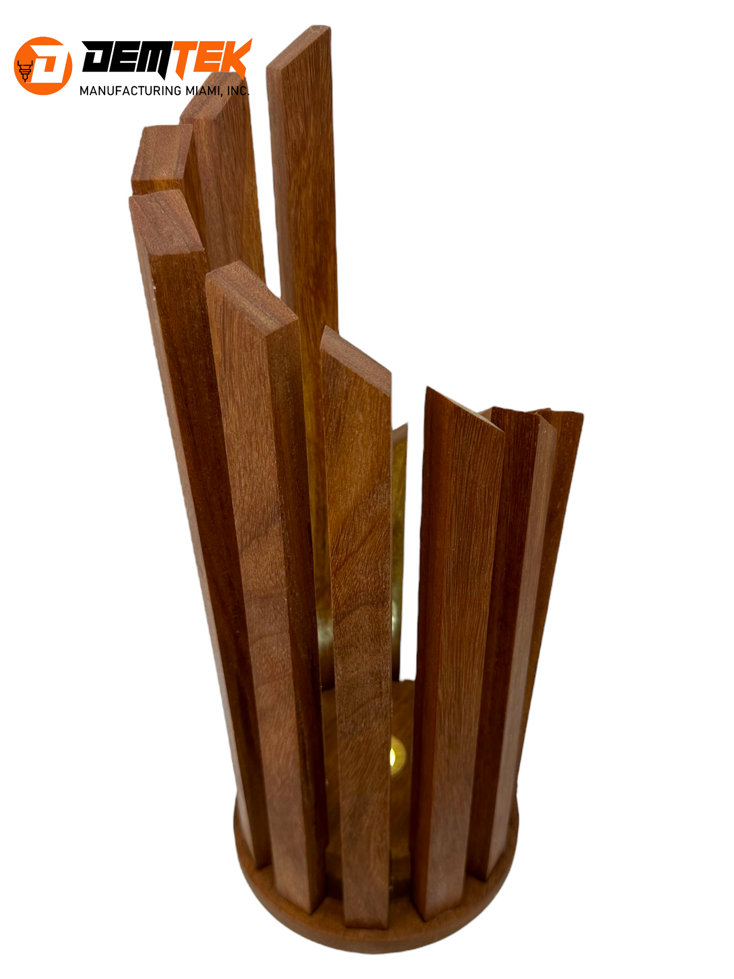 DEMTEK "The Wooden Fence" Table Lamp