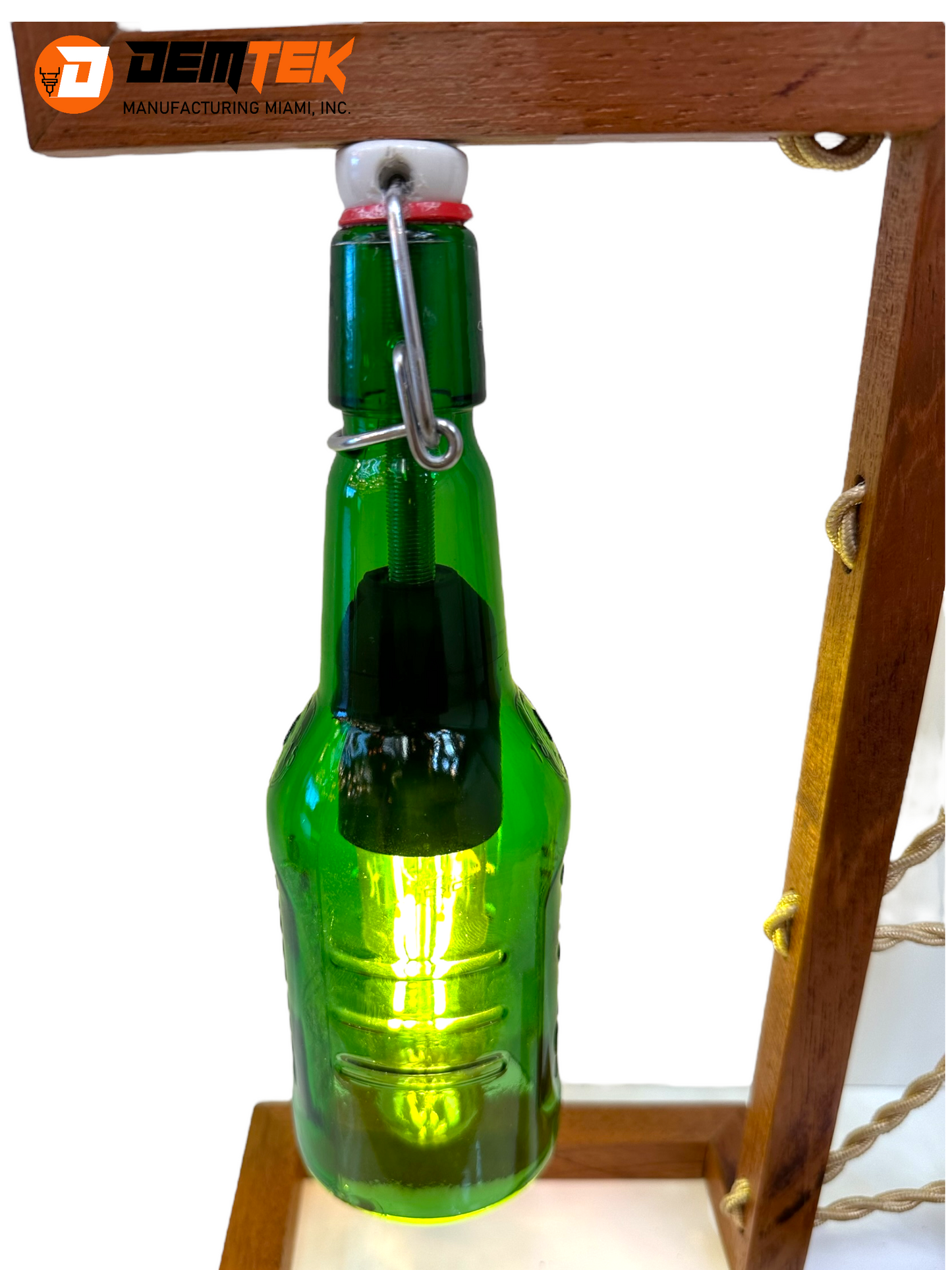 DEMTEK "The Beer Bottle" Table Lamp