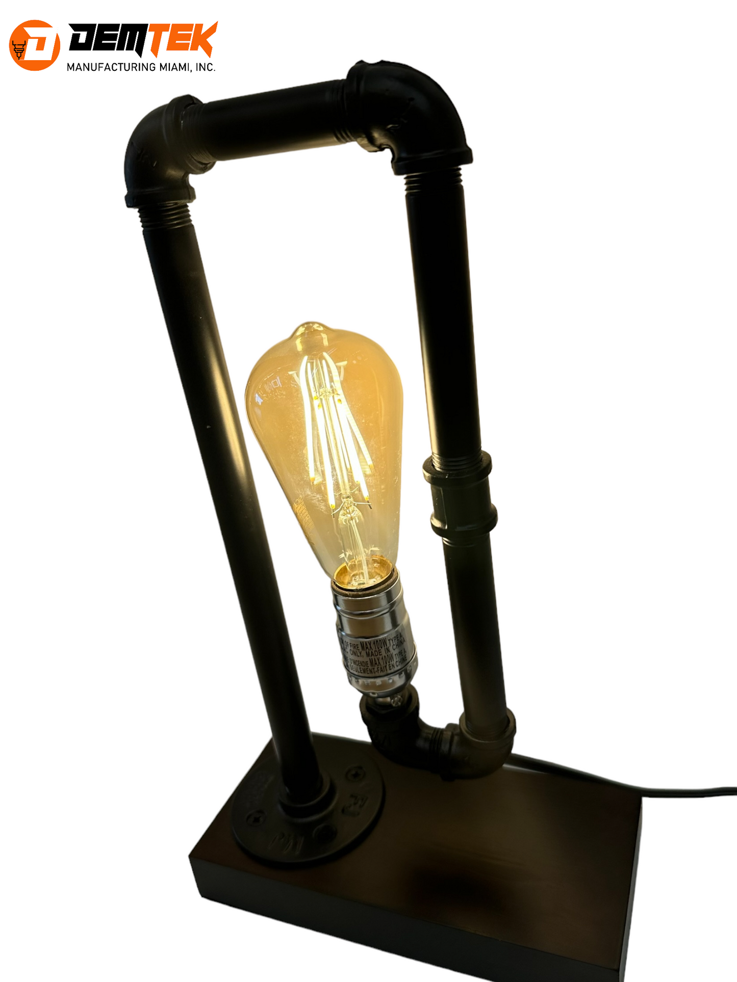 DEMTEK "The Edison" Table Lamp