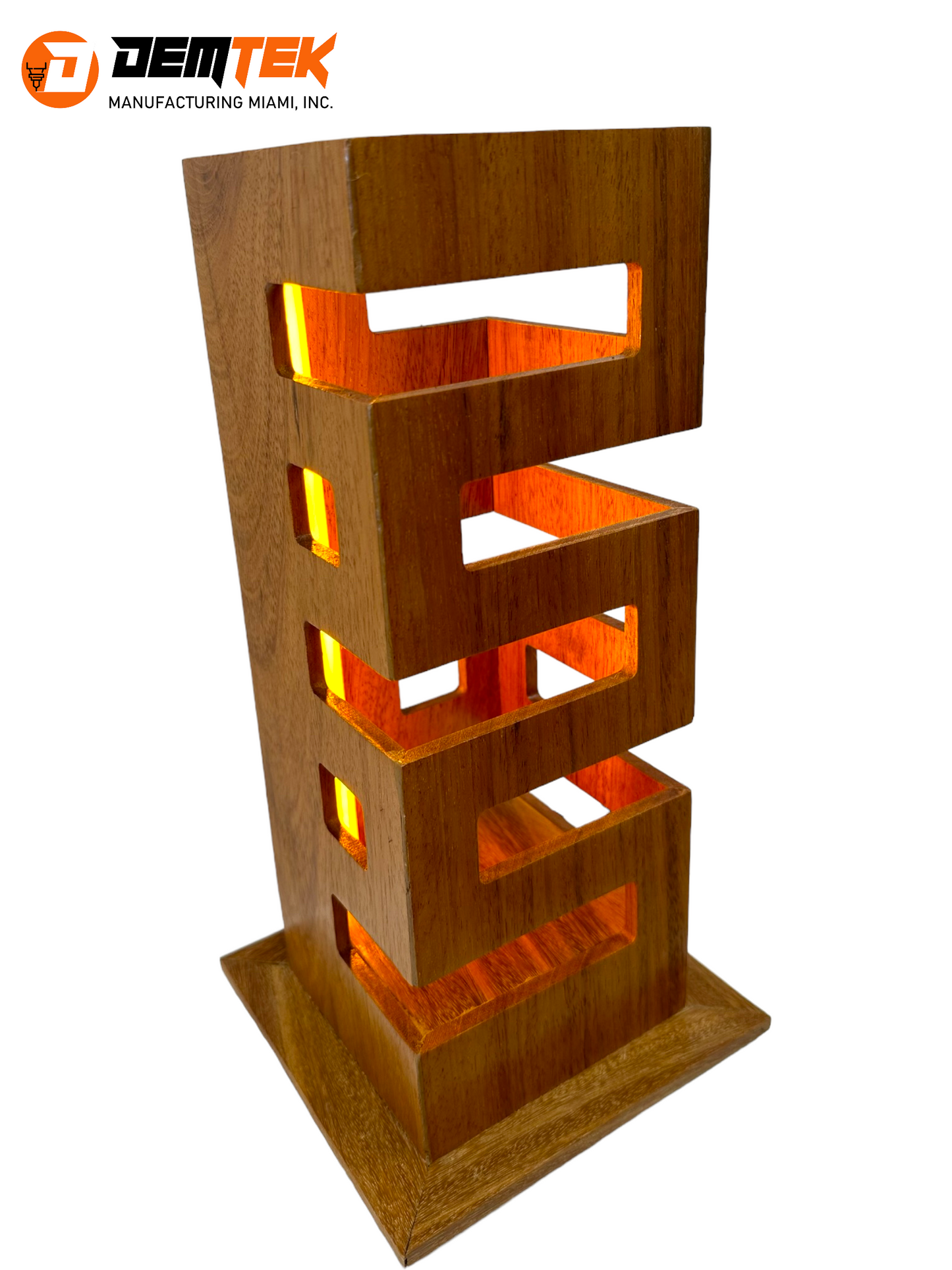 DEMTEK "The Wooden Dream" Table Lamp