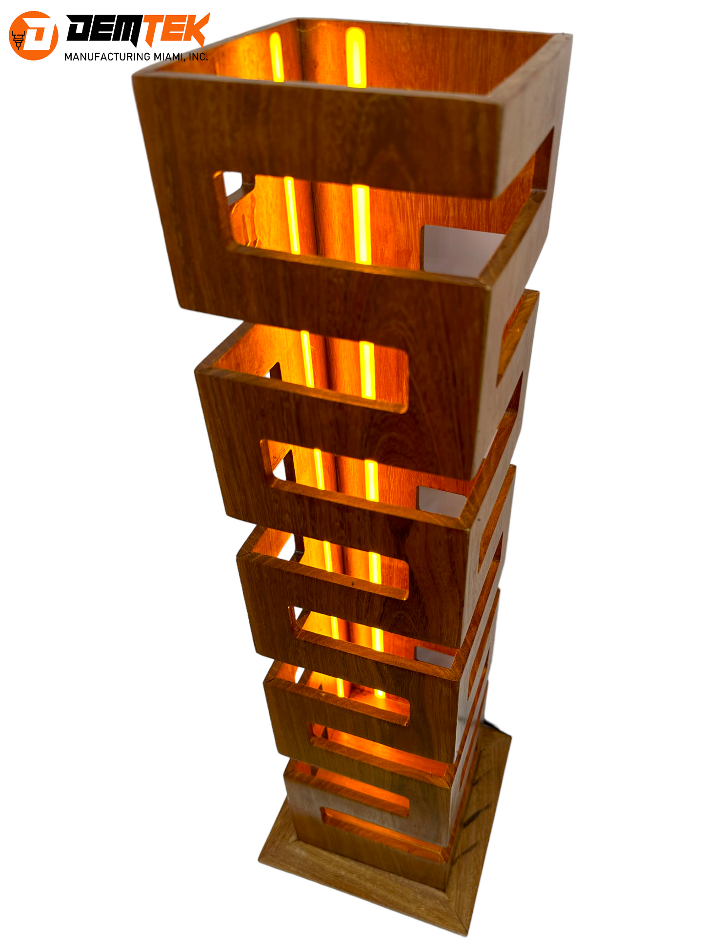 DEMTEK "The Wooden Dream" Table Lamp