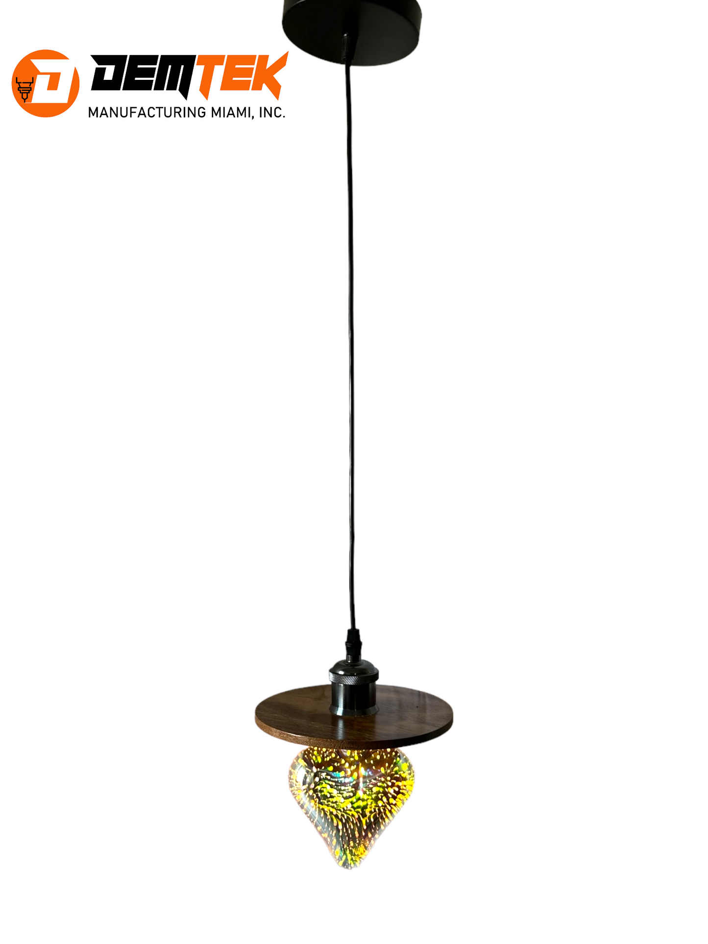 DEMTEK "The Starry Heart" Pendant Light (Bulb Included)