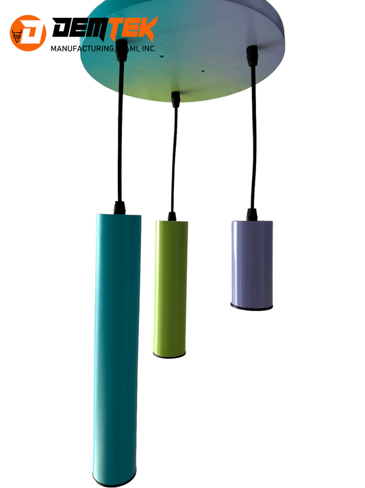 DEMTEK "Color Burst" Pendant Light