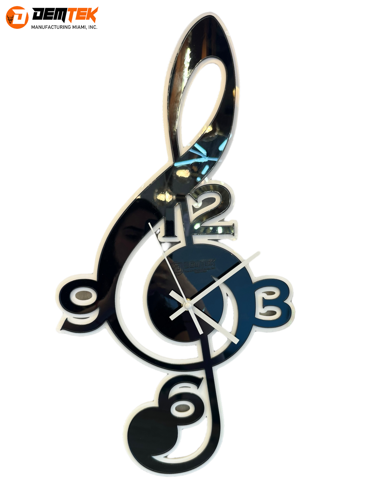 DEMTEK "Musical Note" Clock