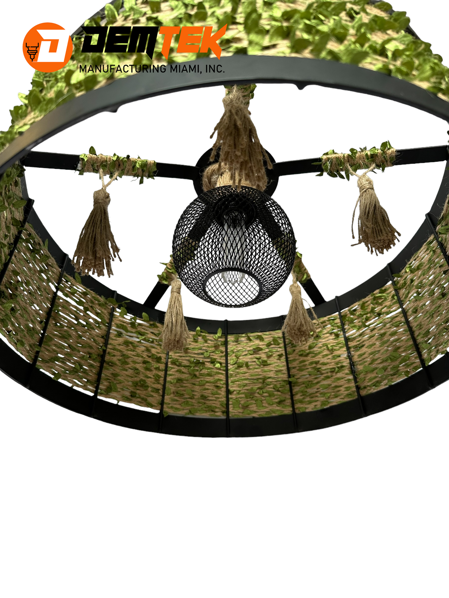 DEMTEK "The Enchanted Forest" Pendant Light (Bulb Included)